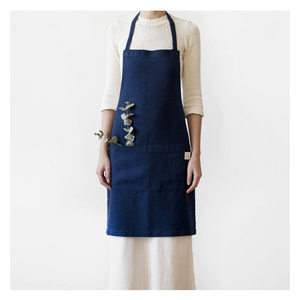 Daily Apron - Navy Washed Linen