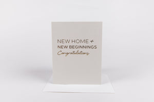 W&C Cards - New Home