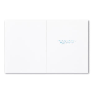 Anniversary Card - One Happiness in Life