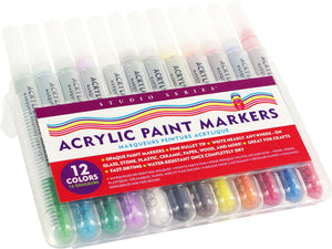 Studio Series - Acrylic Paint Marker Set s/12