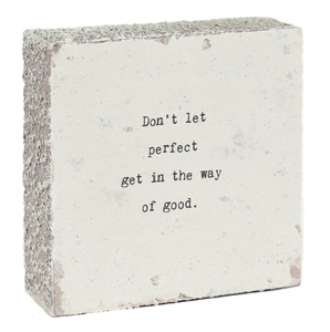 Wall Tile Mini - Don't Let Perfect