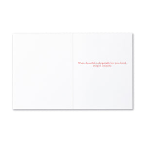 Pet Sympathy Card - Remember Me