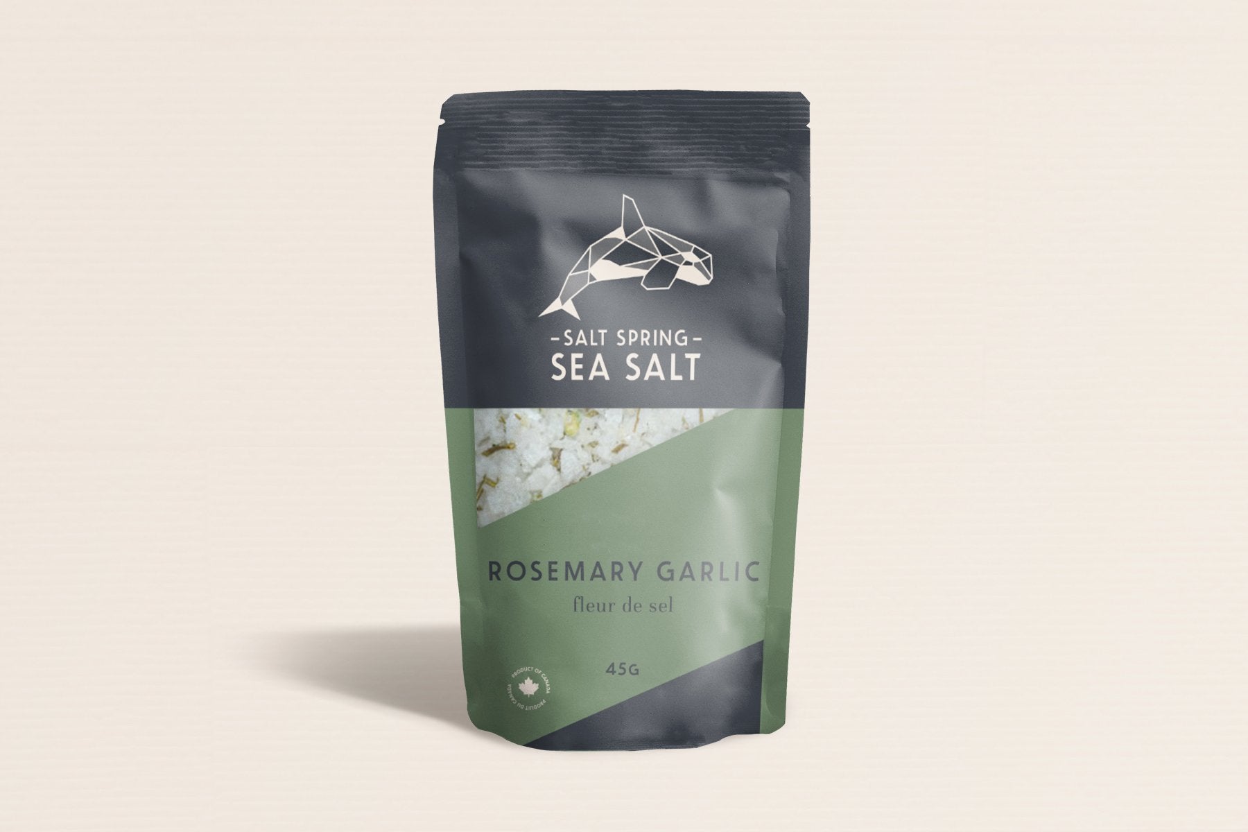 Salt Spring Sea Salt - Rosemary Garlic