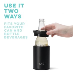 Swig Can & Bottle Cooler - 12oz Matte Grey