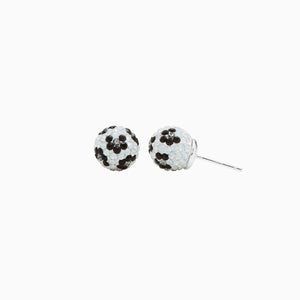 H&B Sparkle Ball™ Stud Earrings - Leopard LE