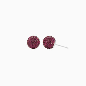 H&B Sparkle Ball™ Stud Earrings - Purple Velvet HOLIDAY '21