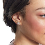 Load image into Gallery viewer, H&amp;B Sparkle Ball™ Stud Earrings - Vanilla LE
