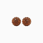 Load image into Gallery viewer, H&amp;B Sparkle Ball™ Stud Earrings - Spice LE
