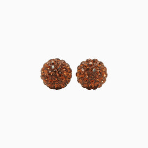H&B Sparkle Ball™ Stud Earrings - Spice LE