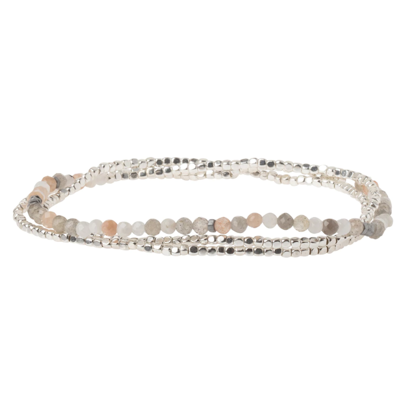 Scout Bracelet - Delicate Moonstone | Silver