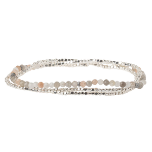 Scout Bracelet - Delicate Moonstone | Silver