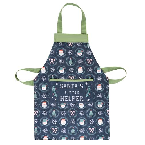 Kids Apron - Santa's Little Helper