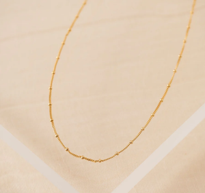 Demi-Fine Necklace - Gold Satellite