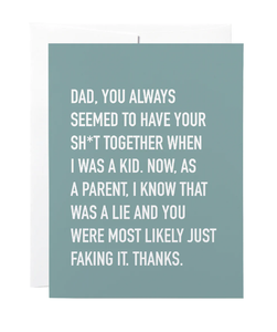 Classy Cards - Sh*t Together Dad
