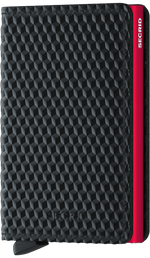 Load image into Gallery viewer, Slimwallet - Cubic Black-Red

