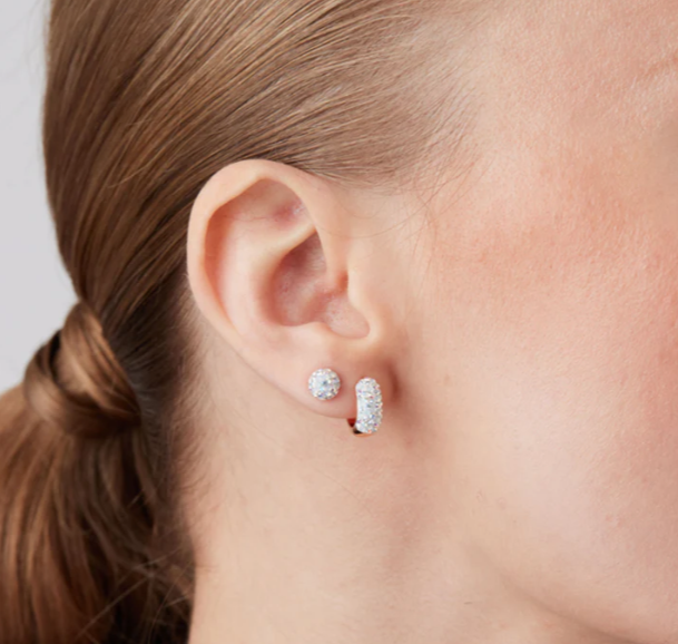 H&B Sparkle Hoops - Snowflake LE