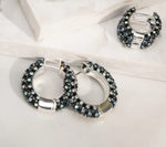Load image into Gallery viewer, H&amp;B Sparkle Hoops - Starlight LE
