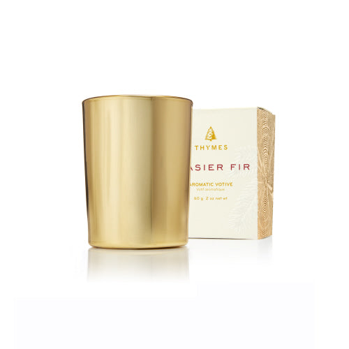 Thymes Frasier Fir - Gold Votive 2oz