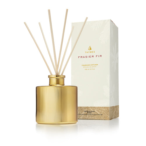 Thymes Frasier Fir - Gold Reed Diffuser Petite