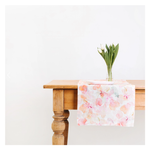 Load image into Gallery viewer, Table Runner - Floral Washed Linen
