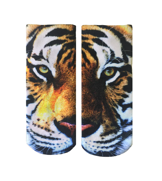 Adult Socks - Ankle Tiger