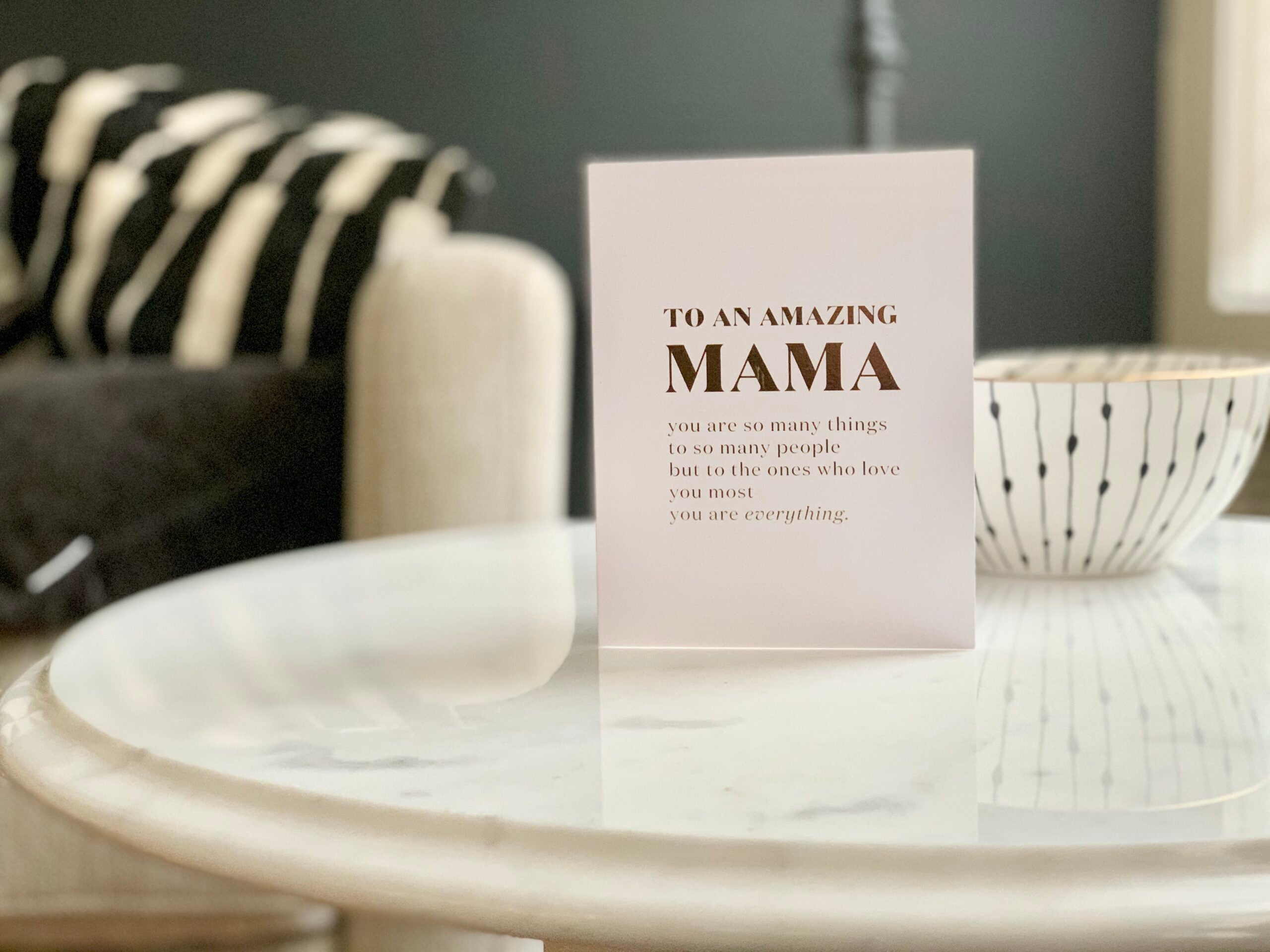 W&C Cards - To an Amazing Mama