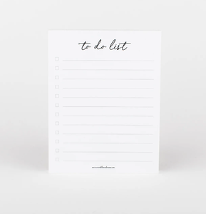 W&C Notepad - To Do List