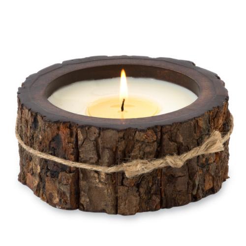 Tree Bark Candle - Small Mountain Forest