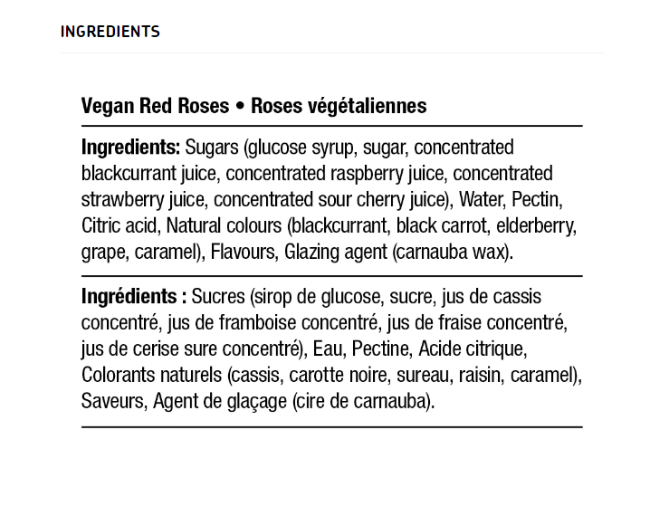 Squish Candies - Vegan Red Roses