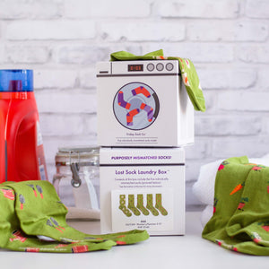 Women's Crew Socks - Gardening Lost Sock Laundry Box™