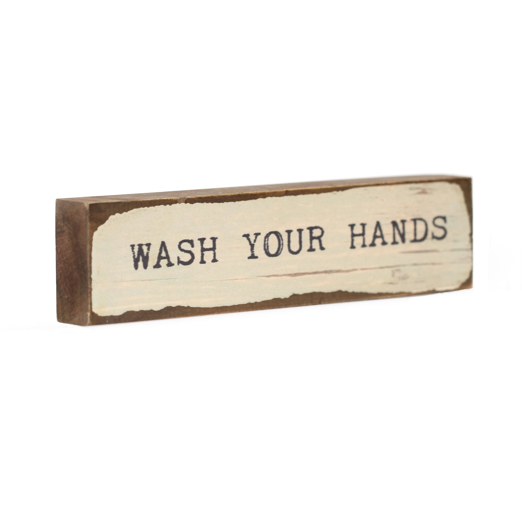 Timber Block - Wash your hands