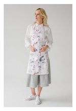 Load image into Gallery viewer, Daily Apron - Watercolor White Linen
