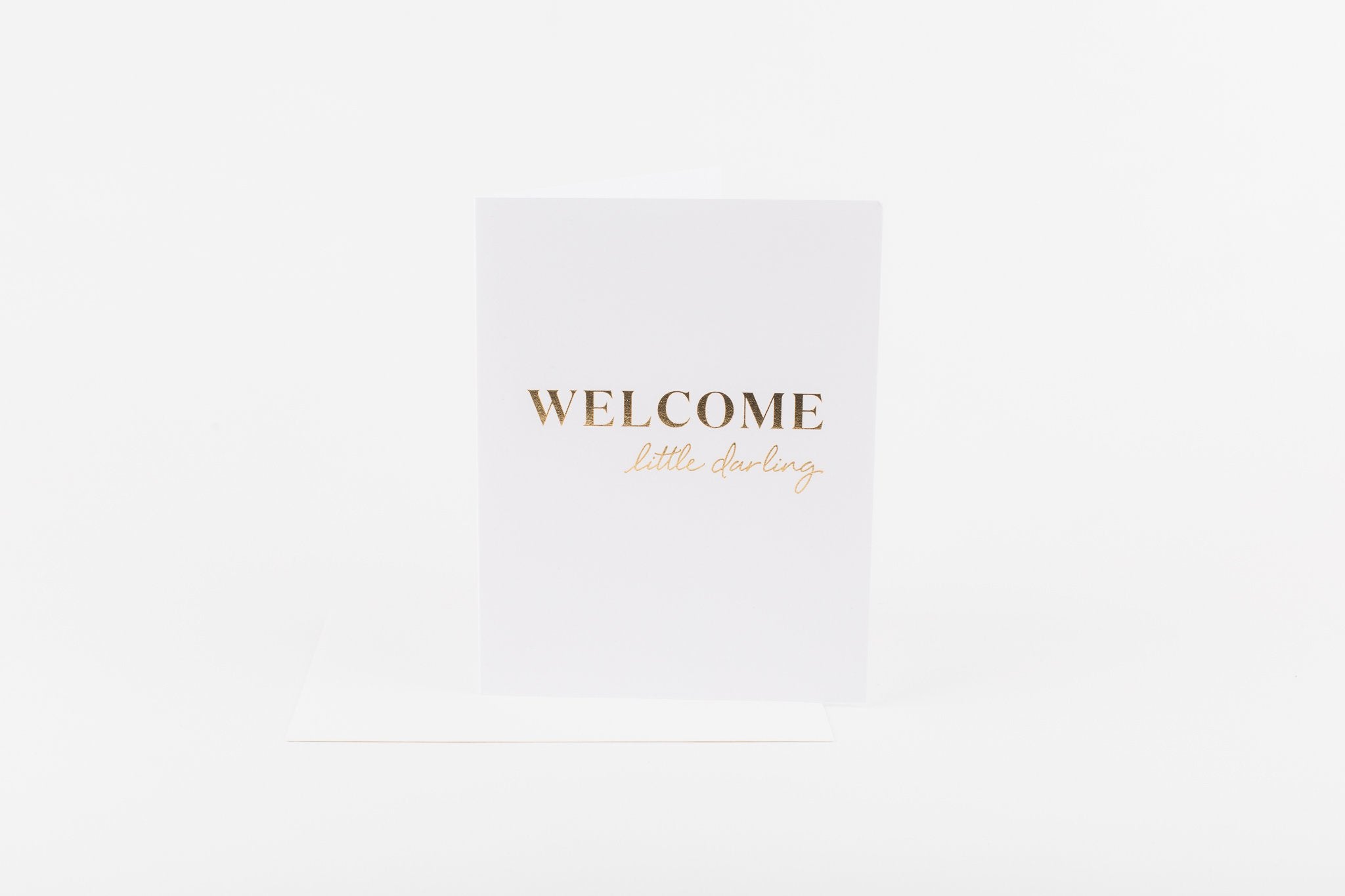 W&C Cards - Welcome little darling