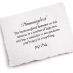 Load image into Gallery viewer, Pyrrha Talisman - Hummingbird
