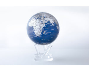 Mova Globe - Blue & Silver