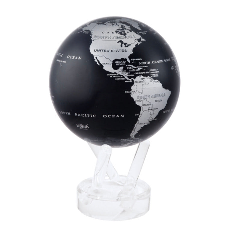 Mova Globe - Black & Silver
