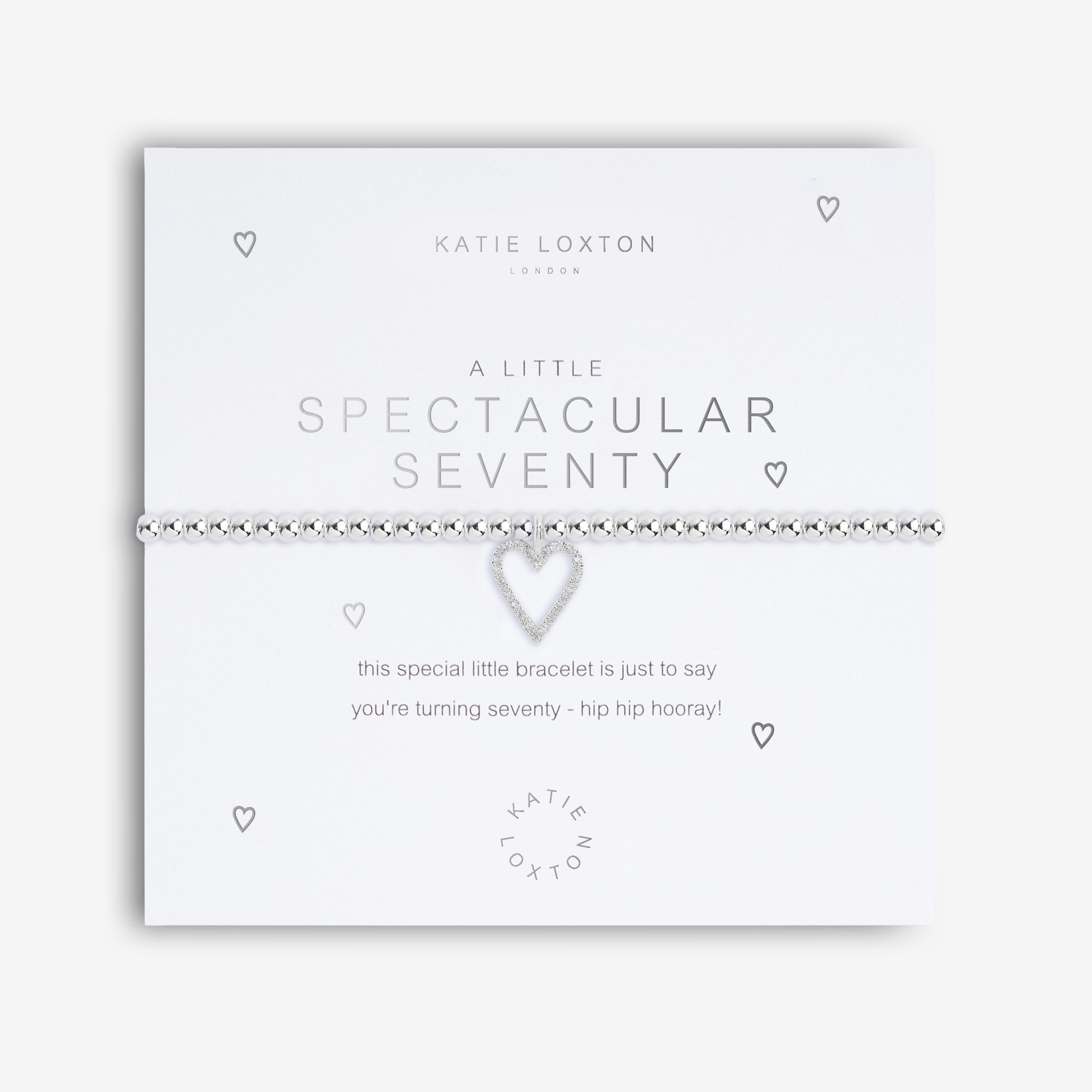 Katie Loxton Bracelet - Spectacular Seventy (Slvr)