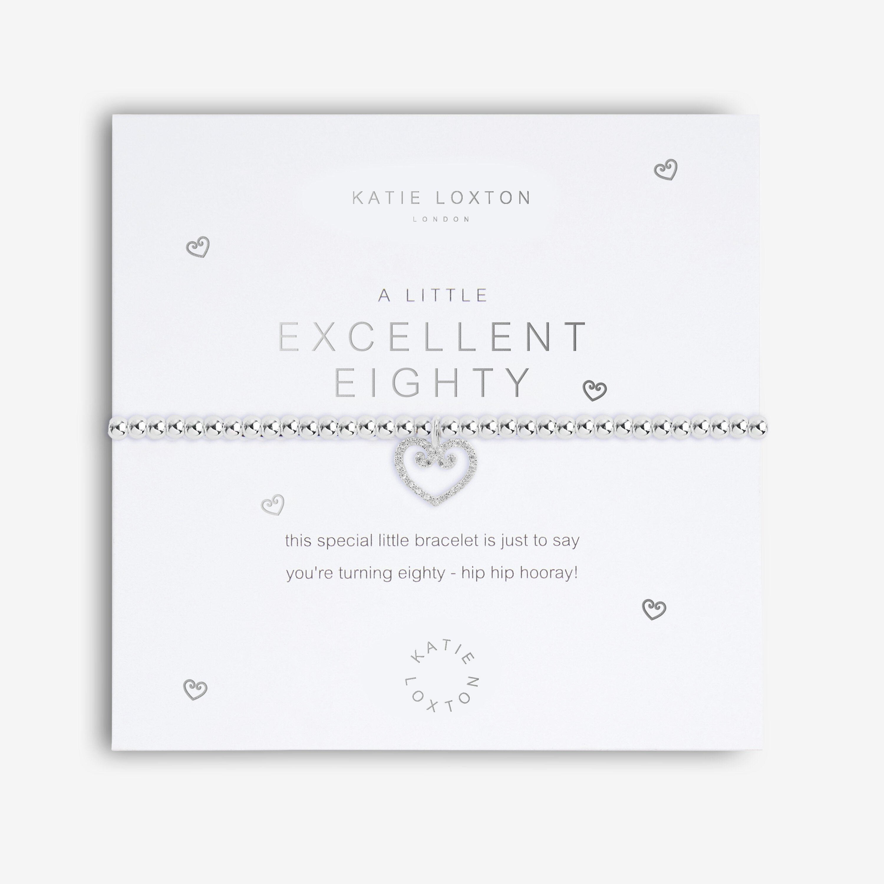 Katie Loxton Bracelet - Excellent Eighty (Slvr)