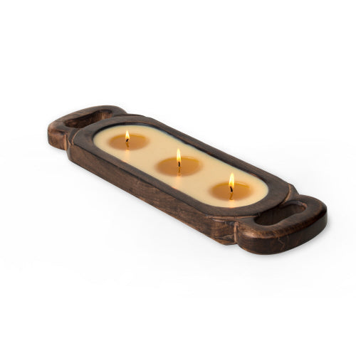 Himalayan - Small Wooden Candle Tray