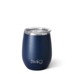 Load image into Gallery viewer, Swig - 14oz Wine Tumbler Matte Navy
