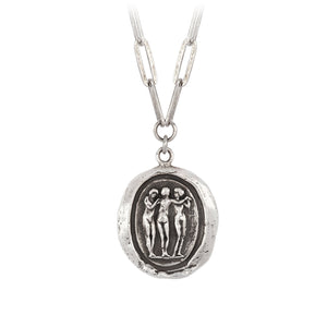 Pyrrha Large Paperclip Chain - Three Graces