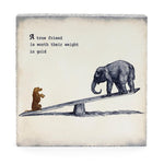 Load image into Gallery viewer, Wall Tile - True Friend
